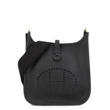 Load image into Gallery viewer, HERMES Evelyne3 Black Taurillon Clemence Size 23
