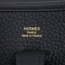 Load image into Gallery viewer, HERMES Evelyne3 Black Taurillon Clemence Size 23
