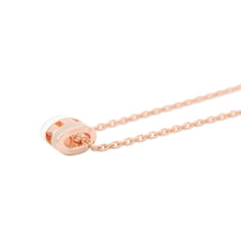 Load image into Gallery viewer, HERMES Pop Ash Necklace Rocabar Size Mini White/Marron glacé Lacquer Metal
