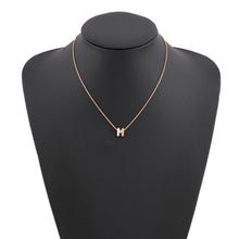 Load image into Gallery viewer, HERMES Pop Ash Necklace Rocabar Size Mini White/Marron glacé Lacquer Metal
