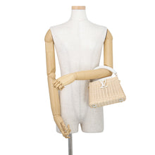 Load image into Gallery viewer, LOUIS VUITTON Capucines snowM26004 Rattan Cowhide Leather Size MINI

