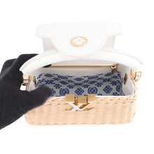 Load image into Gallery viewer, LOUIS VUITTON Capucines snowM26004 Rattan Cowhide Leather Size MINI
