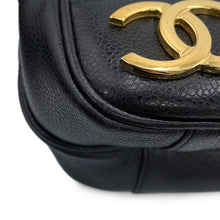 Load image into Gallery viewer, CHANEL Triple Coco ChainShoulder BlackA03675 Caviar Leather
