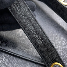 Load image into Gallery viewer, CHANEL Triple Coco ChainShoulder BlackA03675 Caviar Leather
