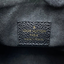 将图像加载到图库查看器中，LOUIS VUITTON Nano Speedy NoirM82450 Monogram Empreinte Leather
