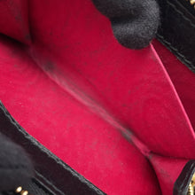 将图像加载到图库查看器中，GUCCI GG Marmont Compact Wallet Black772738 Leather
