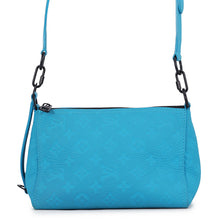 将图像加载到图库查看器中，LOUIS VUITTON Triangle Messenger - Limited Edition, Osaka Midosuji Store, 2020 Turquoise/NoirM55925 Monogram・Taurillon
