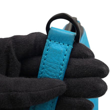 将图像加载到图库查看器中，LOUIS VUITTON Triangle Messenger - Limited Edition, Osaka Midosuji Store, 2020 Turquoise/NoirM55925 Monogram・Taurillon
