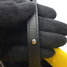 将图像加载到图库查看器中，BALENCIAGA HardWear Small 2WAY Tote Bag Yellow/Black671402 Canvas Leather
