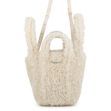 Load image into Gallery viewer, BALENCIAGA Everyday 2WAY Bag Ivory672793 Fur Leather

