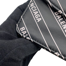 Load image into Gallery viewer, BALENCIAGA Monaco Chain Wallet Black/White561507 Leather
