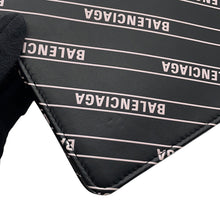 Load image into Gallery viewer, BALENCIAGA Monaco Chain Wallet Black/White561507 Leather
