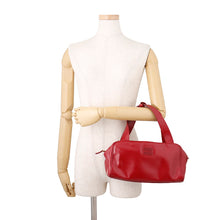 将图像加载到图库查看器中，MIUMIU Handbag Bowling Red5BB182 Leather
