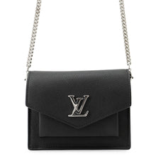 Load image into Gallery viewer, LOUIS VUITTON Pochette My Lockme NoirM69183 Grained Calf Leather Size Mini
