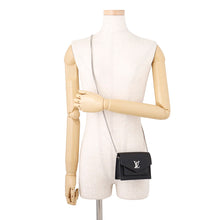 Load image into Gallery viewer, LOUIS VUITTON Pochette My Lockme NoirM69183 Grained Calf Leather Size Mini
