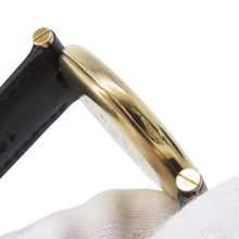 Load image into Gallery viewer, CARTIER Must Vendôme LM Vermeil W30mm SV925 Leather Ivory DialW1001853
