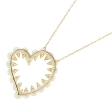 Load image into Gallery viewer, TASAKI Danger Heart Diamond Necklace 18K Yellow Gold

