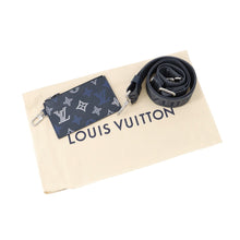 Load image into Gallery viewer, LOUIS VUITTON Gaston Wearable Wallet Navy BlueM28818 Monogram Shadow
