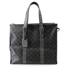 将图像加载到图库查看器中，LOUIS VUITTON Cabas zip NoirM45379 Monogram Eclipse Monogram Eclipse Reverse Size GM
