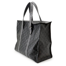 将图像加载到图库查看器中，LOUIS VUITTON Cabas zip NoirM45379 Monogram Eclipse Monogram Eclipse Reverse Size GM
