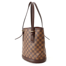 将图像加载到图库查看器中，LOUIS VUITTON Marais RedN42240 Damier Ebene Canvas
