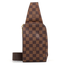 将图像加载到图库查看器中，LOUIS VUITTON Geronimos BrownN51994 Damier Ebene Canvas
