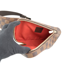 将图像加载到图库查看器中，LOUIS VUITTON Geronimos BrownN51994 Damier Ebene Canvas
