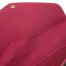将图像加载到图库查看器中，LOUIS VUITTON Felicie Pochette FuchsiaM81896 Monogram
