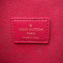 将图像加载到图库查看器中，LOUIS VUITTON Felicie Pochette FuchsiaM81896 Monogram
