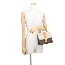 Load image into Gallery viewer, LOUIS VUITTON Locky BrownM46318 Monogram Mouton Size BB
