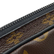 将图像加载到图库查看器中，LOUIS VUITTON Utility side bag NoirM44477 Monogram / Solar Powered Ray
