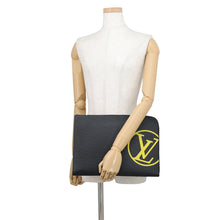 将图像加载到图库查看器中，LOUIS VUITTON Pochette Jour Noir/YellowM68198 Epi Leather Size GM
