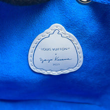 将图像加载到图库查看器中，LOUIS VUITTON LV × YK Nano Noe Blue/WhiteM81985 Monogram Empreinte Leather Infinity Dot
