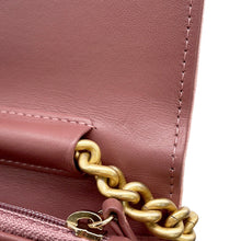 Load image into Gallery viewer, CHANEL Boy Chanel Chain Wallet Pink Velvet
