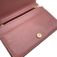 Load image into Gallery viewer, CHANEL Boy Chanel Chain Wallet Pink Velvet

