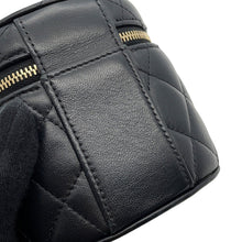 Load image into Gallery viewer, CHANEL Matelasse vanity bag BlackAP2729 Lambskin Size Mini
