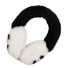 Load image into Gallery viewer, CHANEL Earmuffs CocoNeige White/BlackAAB261 Shearling
