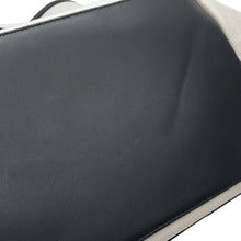 Load image into Gallery viewer, BALENCIAGA Navy Kabas Natural/Black339936 Canvas Leather
