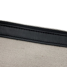 Load image into Gallery viewer, BALENCIAGA Navy Kabas Natural/Black339936 Canvas Leather
