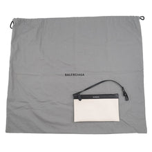 Load image into Gallery viewer, BALENCIAGA Navy Kabas Natural/Black339936 Canvas Leather
