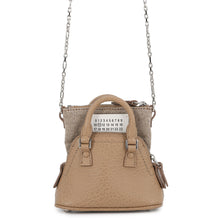 Load image into Gallery viewer, Maison Margiela Maison Margiela 5AC Classic Chain Bag TanSB3WG0025P4455T2172 Leather Canvas Size baby
