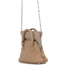 Load image into Gallery viewer, Maison Margiela Maison Margiela 5AC Classic Chain Bag TanSB3WG0025P4455T2172 Leather Canvas Size baby
