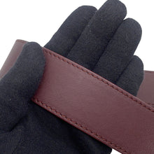 Load image into Gallery viewer, LOEWE Anagram Pebble Baguette Bag Bordeaux Leather Size Mini
