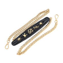 将图像加载到图库查看器中，MIUMIU Matelassé Bijoux Chain Shoulder Black5BH118_2B5T_F0002 Leather
