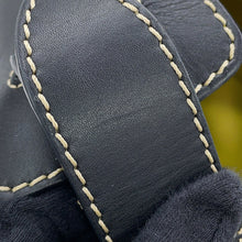 Load image into Gallery viewer, BURBERRY Nova Check Bucket Bag Shoulder Bag Black4078584 Leather
