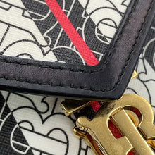 Load image into Gallery viewer, BURBERRY TBMonogram ChainShoulder Bag Black/Brown/Multicolor PVC Leather
