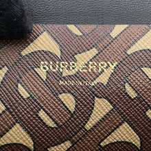 Load image into Gallery viewer, BURBERRY TBMonogram ChainShoulder Bag Black/Brown/Multicolor PVC Leather
