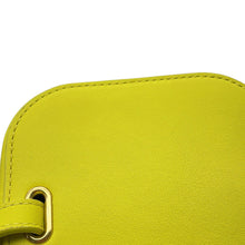 将图像加载到图库查看器中，CELINE Cuil Triomphe Box Shoulder Yellow199263DU3 Leather Size Small
