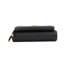 Load image into Gallery viewer, Dior Karo Double Pouch Shoulder Bag BlackS7431UBAE_M900 Leather
