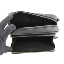 Load image into Gallery viewer, Dior Karo Double Pouch Shoulder Bag BlackS7431UBAE_M900 Leather
